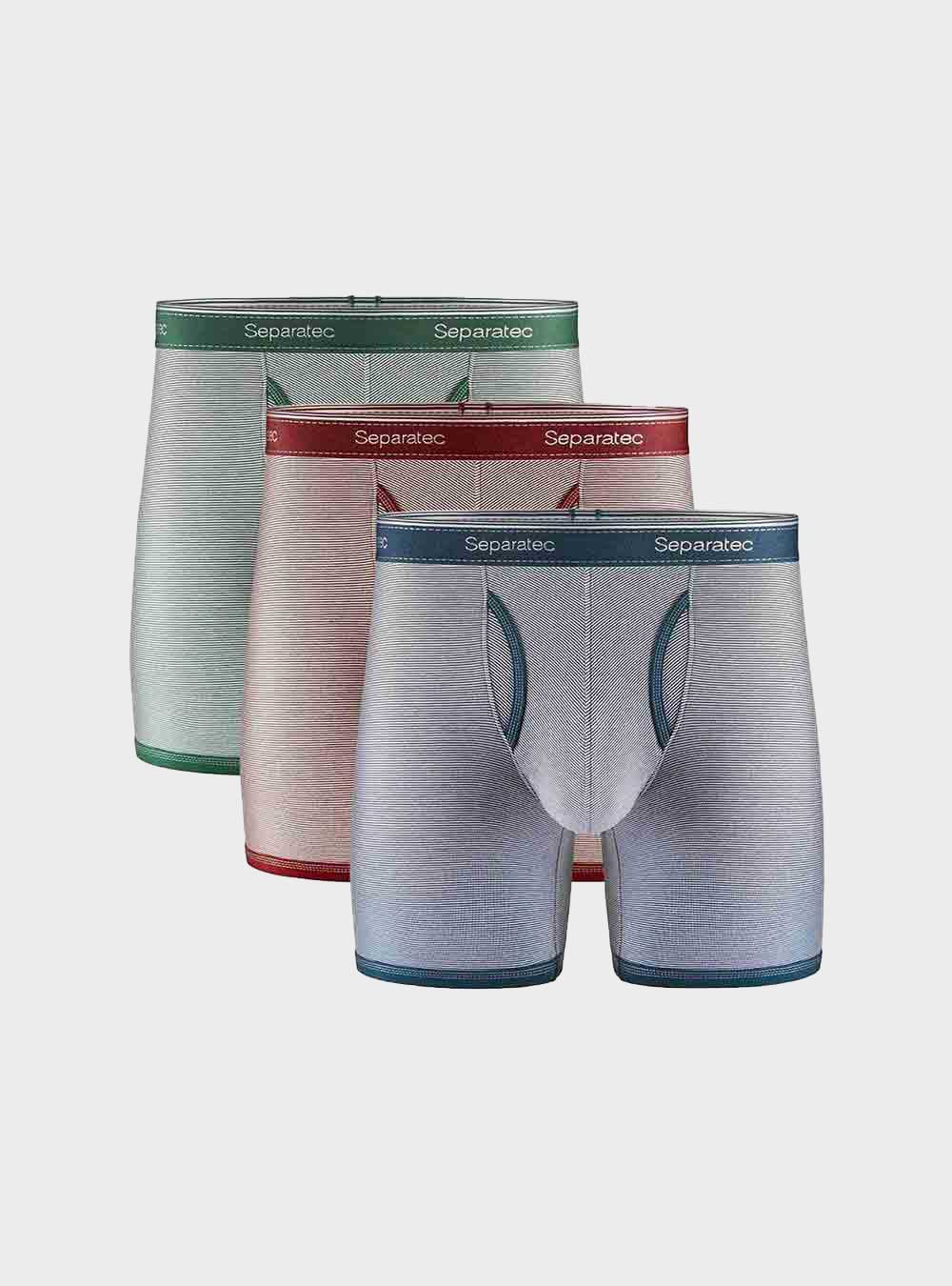 Stylish Cotton Boxer Briefs / Fly