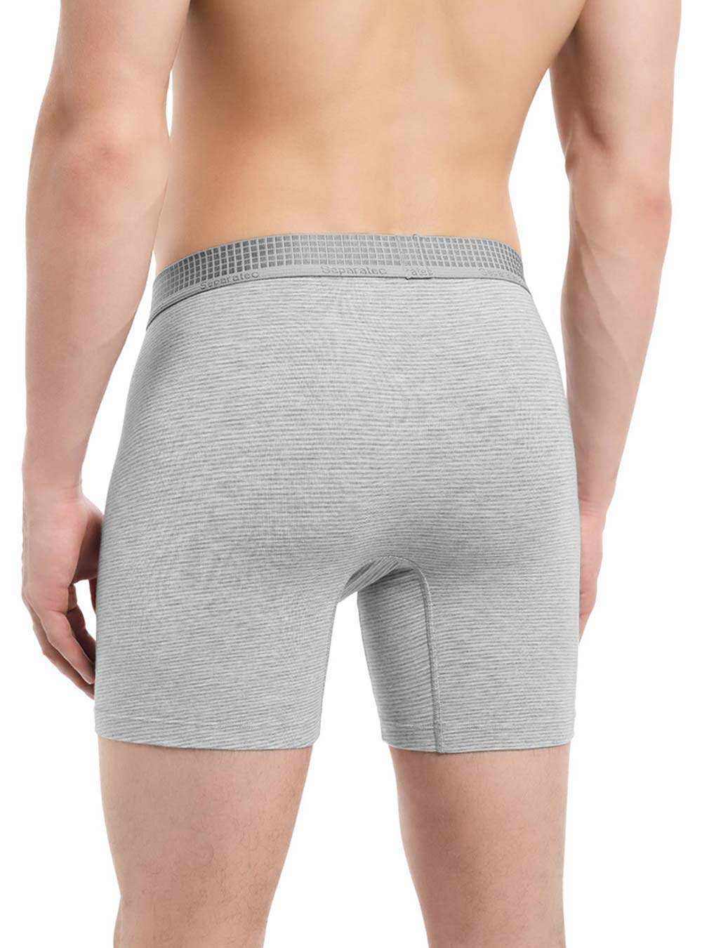 Buy Separatec Men's Boxers Briefs Soft Micro Modal with Separated Dual  Pouches Underwear 3 Pack Boxer Shorts Ultra Comfy lightweight Trunks,S-XL  Online at desertcartINDIA